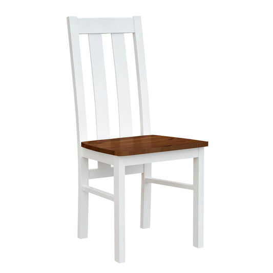 Elegantes Belluno Esszimmerstuhl mit Nussbaumfarbigem Sitz