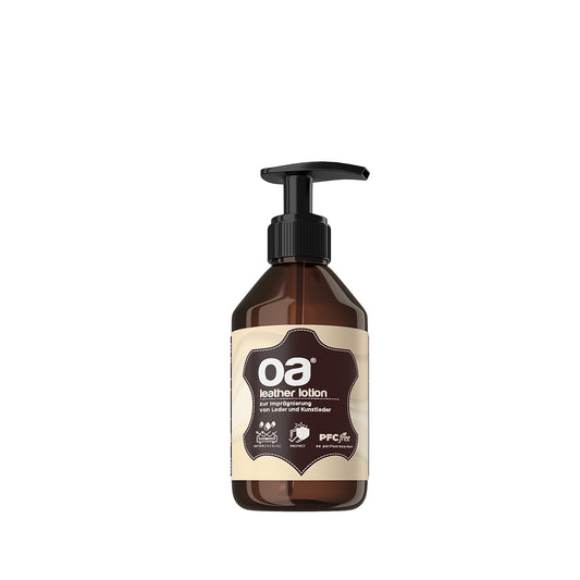 OA LEATHER LOTION 250ml – Imprägnierung für Glatt- & Kunstleder, schützt und pflegt langanhaltend - Bild 1