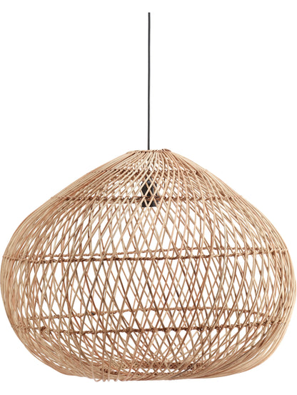 PR Home Karen Outdoor Pendelleuchte aus Rattan handgeflochten