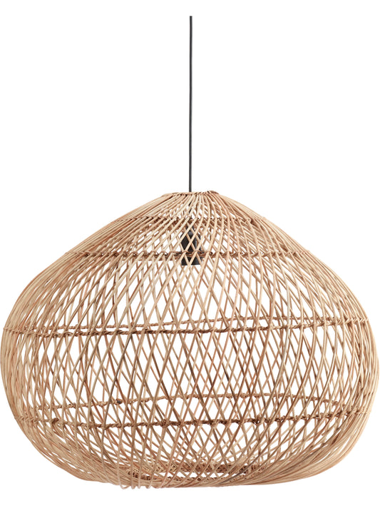 PR Home Karen Outdoor Pendelleuchte aus Rattan handgeflochten