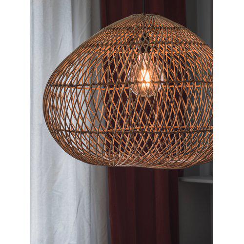 PR Home Karen Outdoor Pendelleuchte aus Rattan handgeflochten