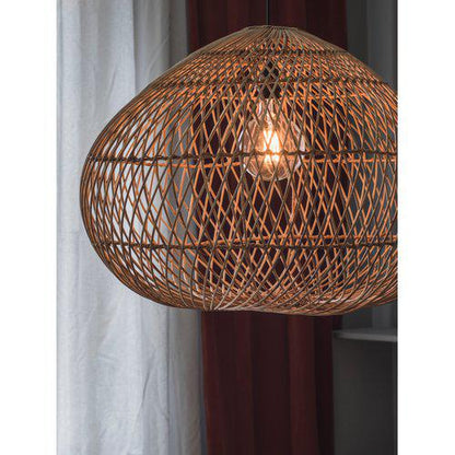 PR Home Karen Outdoor Pendelleuchte aus Rattan handgeflochten