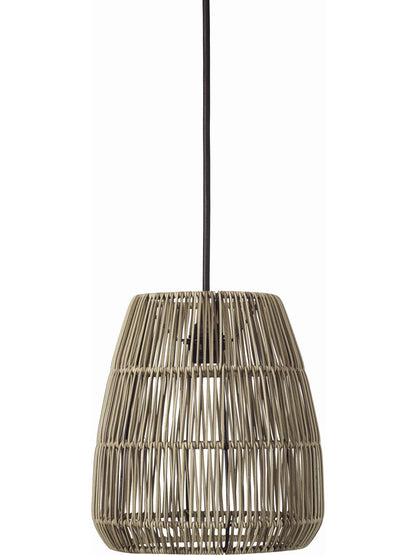 Saigon Lampen Outdoor Schirm -  Wetterfester hochwertiger Polyrattan-Schirm - Bild 3