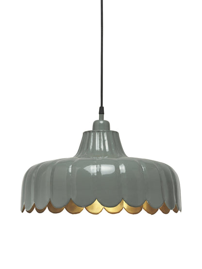 PR Home Hängelampe Wells Ø45 cm - Metalllampe Blütenform in 8 Farben