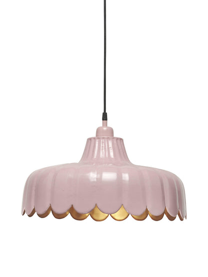 PR Home Hängelampe Wells Ø45 cm - Metalllampe Blütenform in 8 Farben