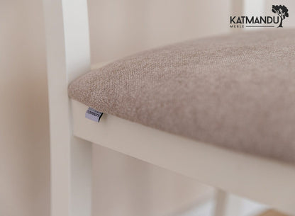 Belluno Elegante 22 Ergonomischer Esszimmerstuhl mit Stoffsitz