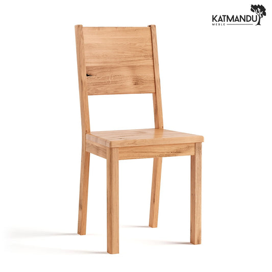 Eleganter Massivholz Eichen Esszimmerstuhl Prato: Modern, Bequem, Langlebig für Ihr Heim