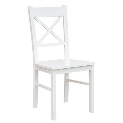 Elegantes Belluno 22 Stuhl mit weißem ergonomischem Sitz