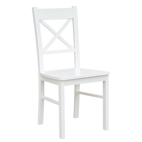 Elegantes Belluno 22 Stuhl mit weißem ergonomischem Sitz