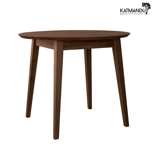 Orbetello Esstisch rund 90 cm Tabacco - Massives Eichenholz, geölt & langlebig