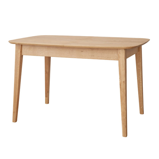 Ausziehbarer rechteckiger Eichenholz Tisch Orbetello 120-165 cm