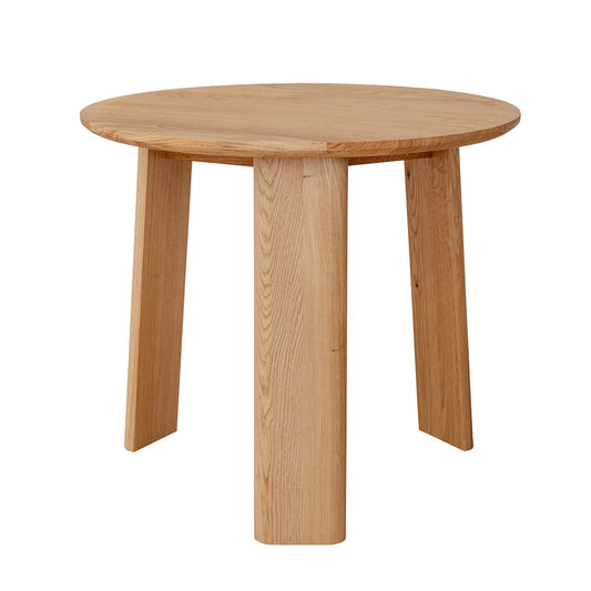 Monti Beistelltisch Eiche rund 51 cm - Minimalistischer Japandi-Stil