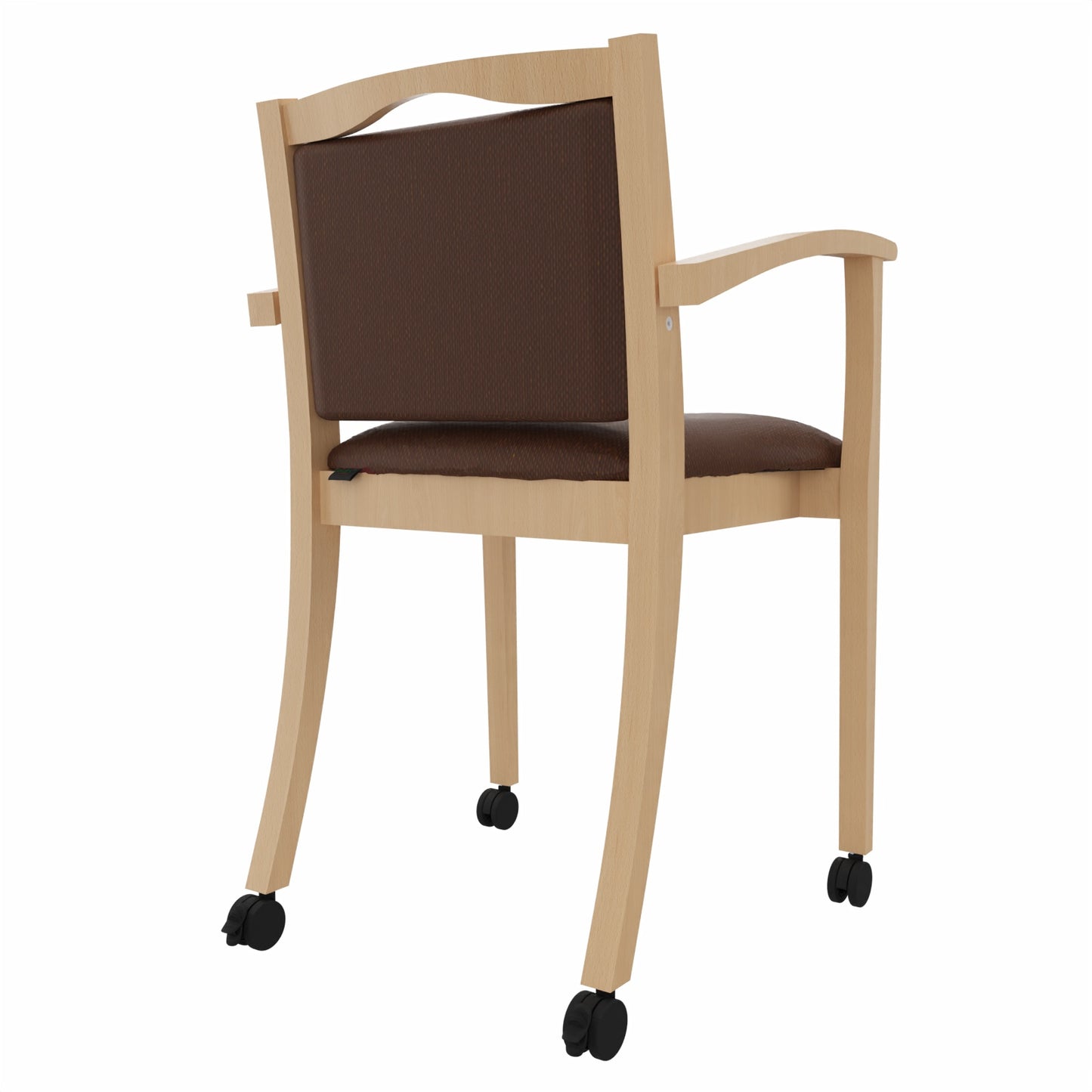 Hüftstuhl Alexander Blieskastel auf Rollen – Bequemer Seniorenstuhl mit Armlehnen und Rollen - Bild 3