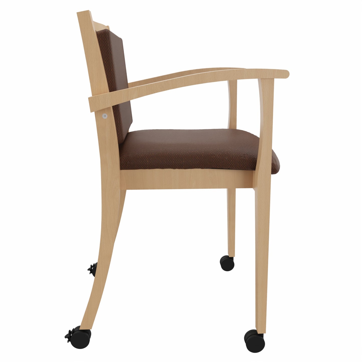 Hüftstuhl Alexander Blieskastel auf Rollen – Bequemer Seniorenstuhl mit Armlehnen und Rollen - Bild 2