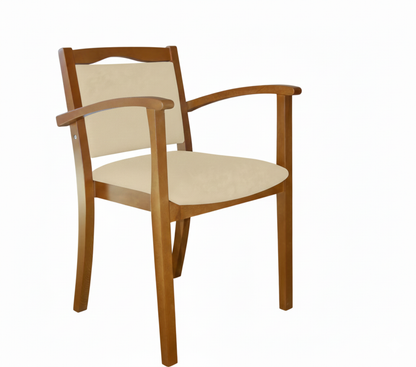 Hüftstuhl Alexander Blieskastel Rustikal – Bequemer Seniorenstuhl mit Armlehnen