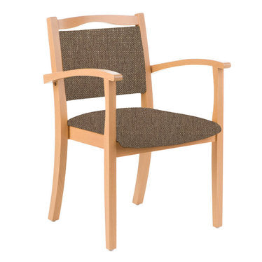 Seniorenstuhl Alexander mit Armlehnen – Komfortabler Pflegestuhl –  47cm - Bild 1