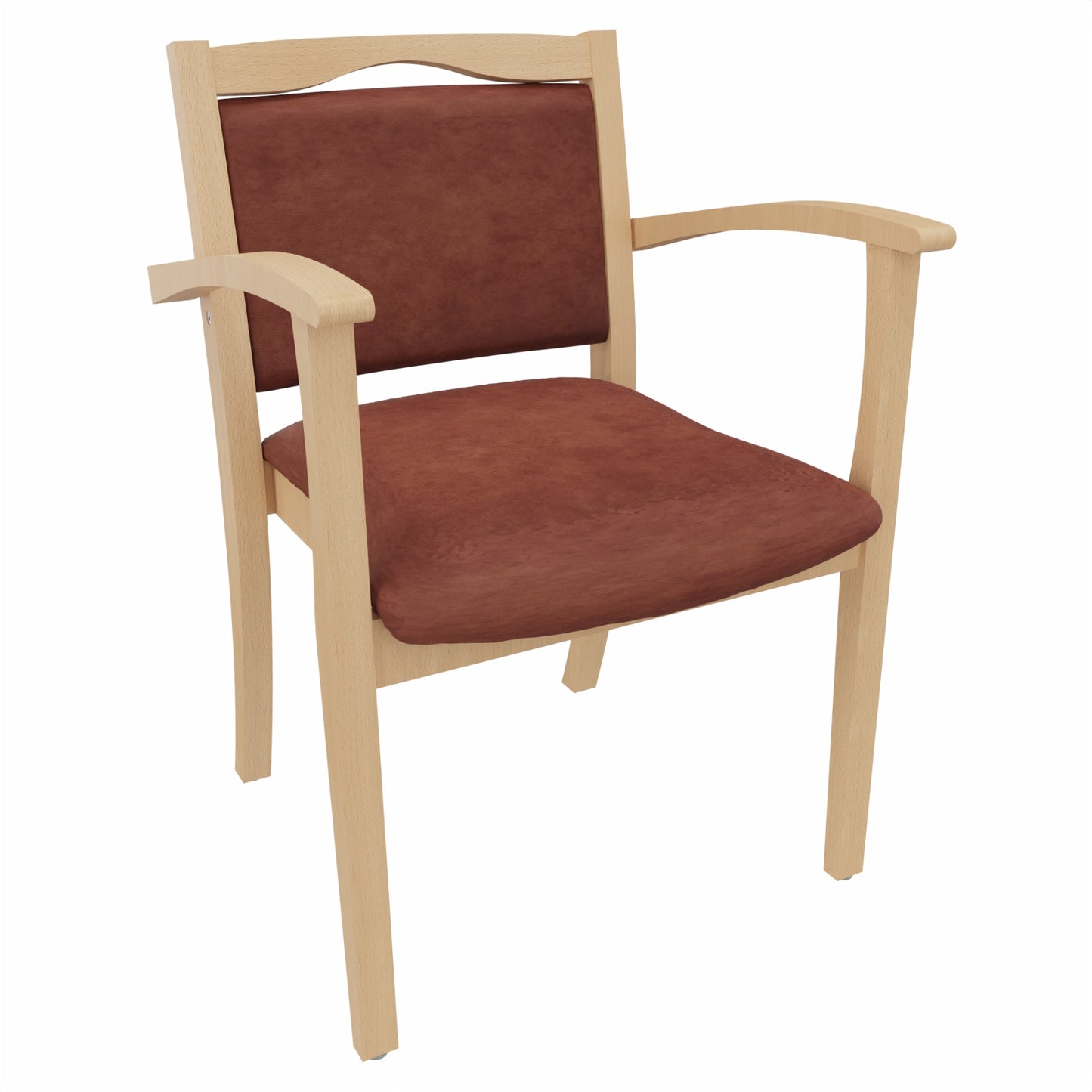 Seniorenstuhl Alexander mit Armlehnen – Komfortabler Pflegestuhl –  52cm - Bild 8