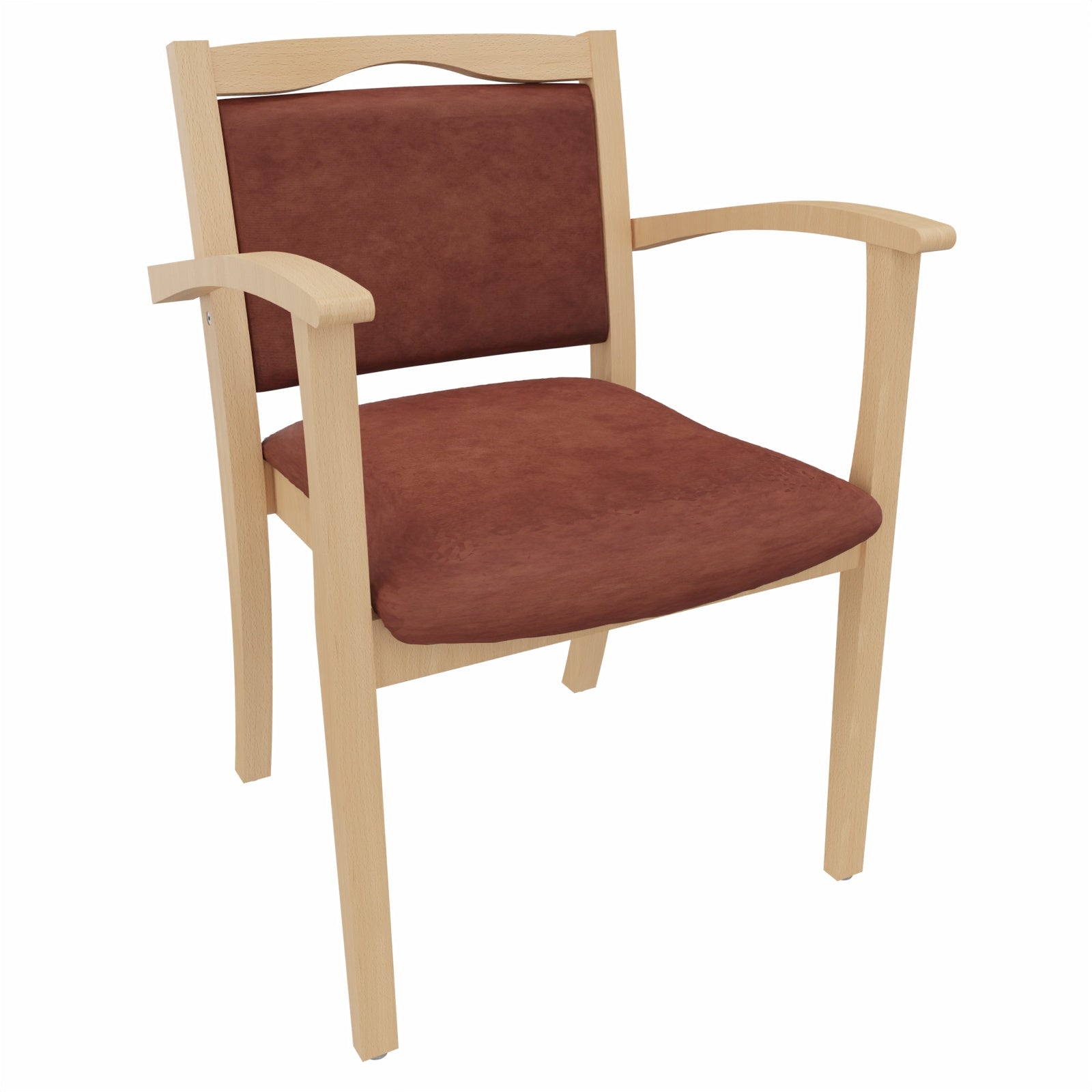 Seniorenstuhl Alexander mit Armlehnen – Komfortabler Pflegestuhl –  52cm - Bild 8