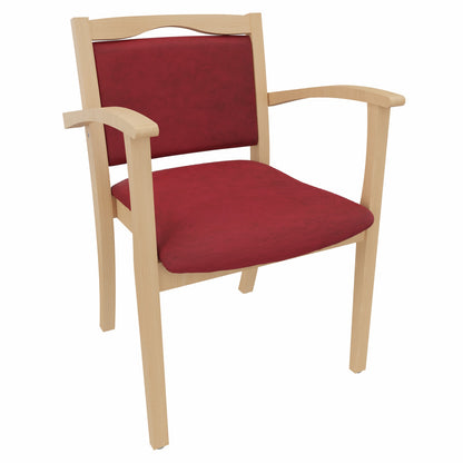 Seniorenstuhl Alexander mit Armlehnen – Komfortabler Pflegestuhl –  52cm - Bild 25