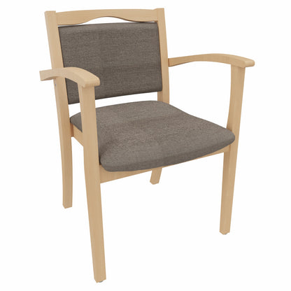 Seniorenstuhl Alexander mit Armlehnen – Komfortabler Pflegestuhl –  52cm - Bild 19