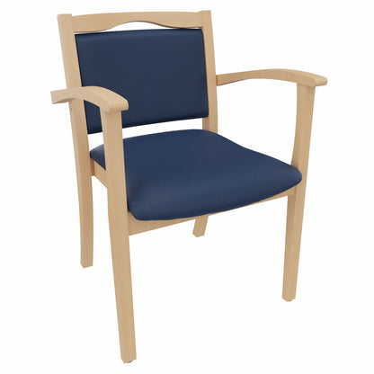 Seniorenstuhl Alexander mit Armlehnen – Komfortabler Pflegestuhl –  52cm - Bild 13