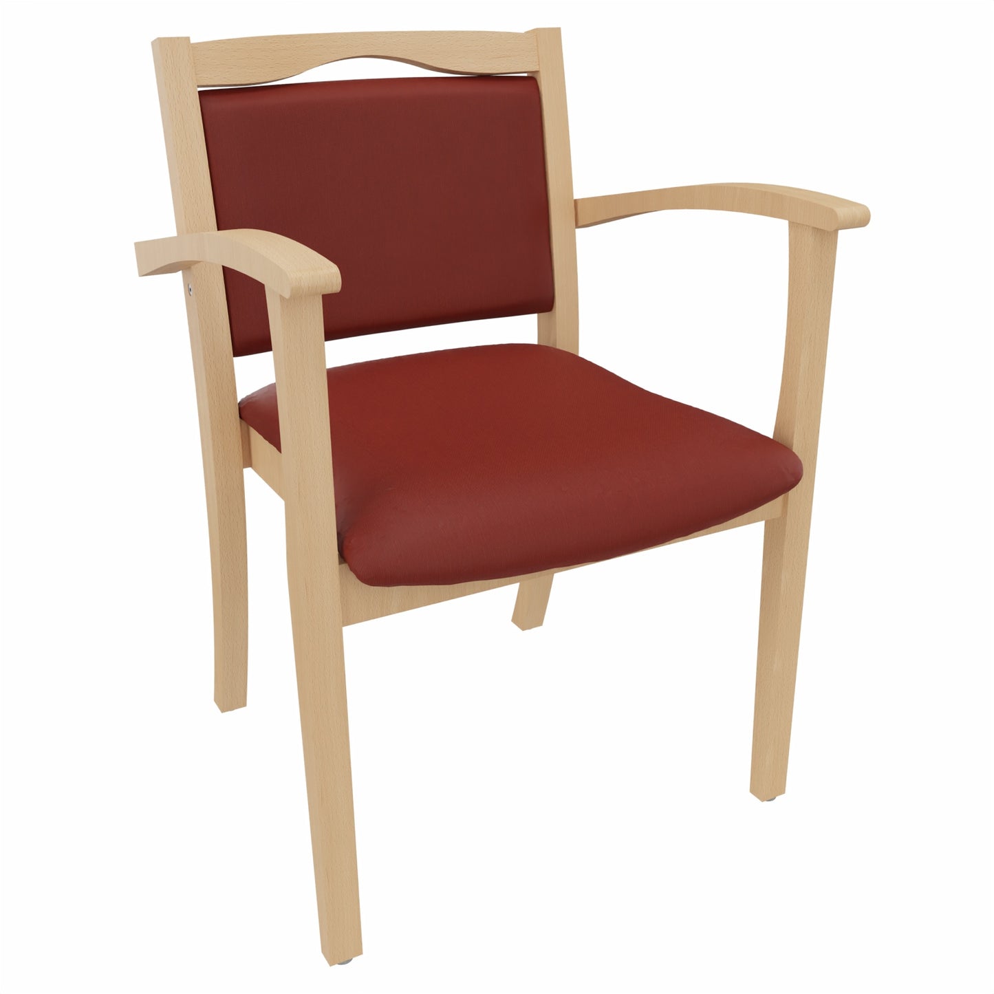 Seniorenstuhl Alexander mit Armlehnen – Komfortabler Pflegestuhl –  52cm - Bild 9