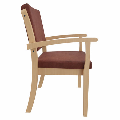 Schwerlaststuhl Alexander XXL – Stuhl mit Armlehnen für Schwergewichtige bis 250 kg –  49cm - Bild 3