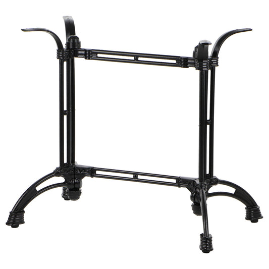Tischgestell aus Gusseisen SH-5027/B  – 73 cm hoch, 82×51 cm Sockel, für Tischplatten bis 120×80 cm - Bild 1