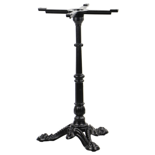 Tischgestell Gusseisen 70 cm SH-5051A/B – Komplett aus Gusseisen, Vintage-Tischfuß für kleine Tischplatten - Bild 1