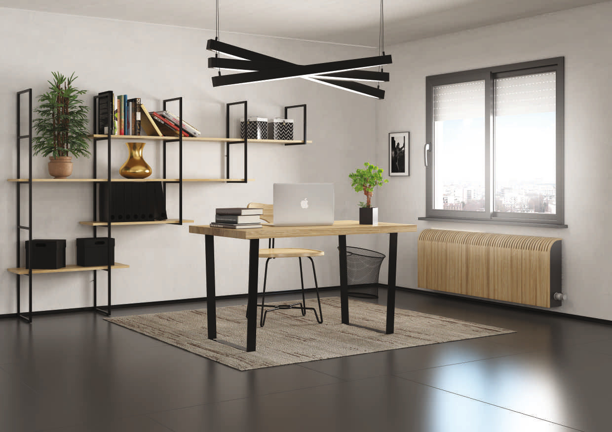 Tischfuß SR24 Metall – 64×72 cm, schwarz pulverbeschichtet für Esstisch & Schreibtisch - Bild 2