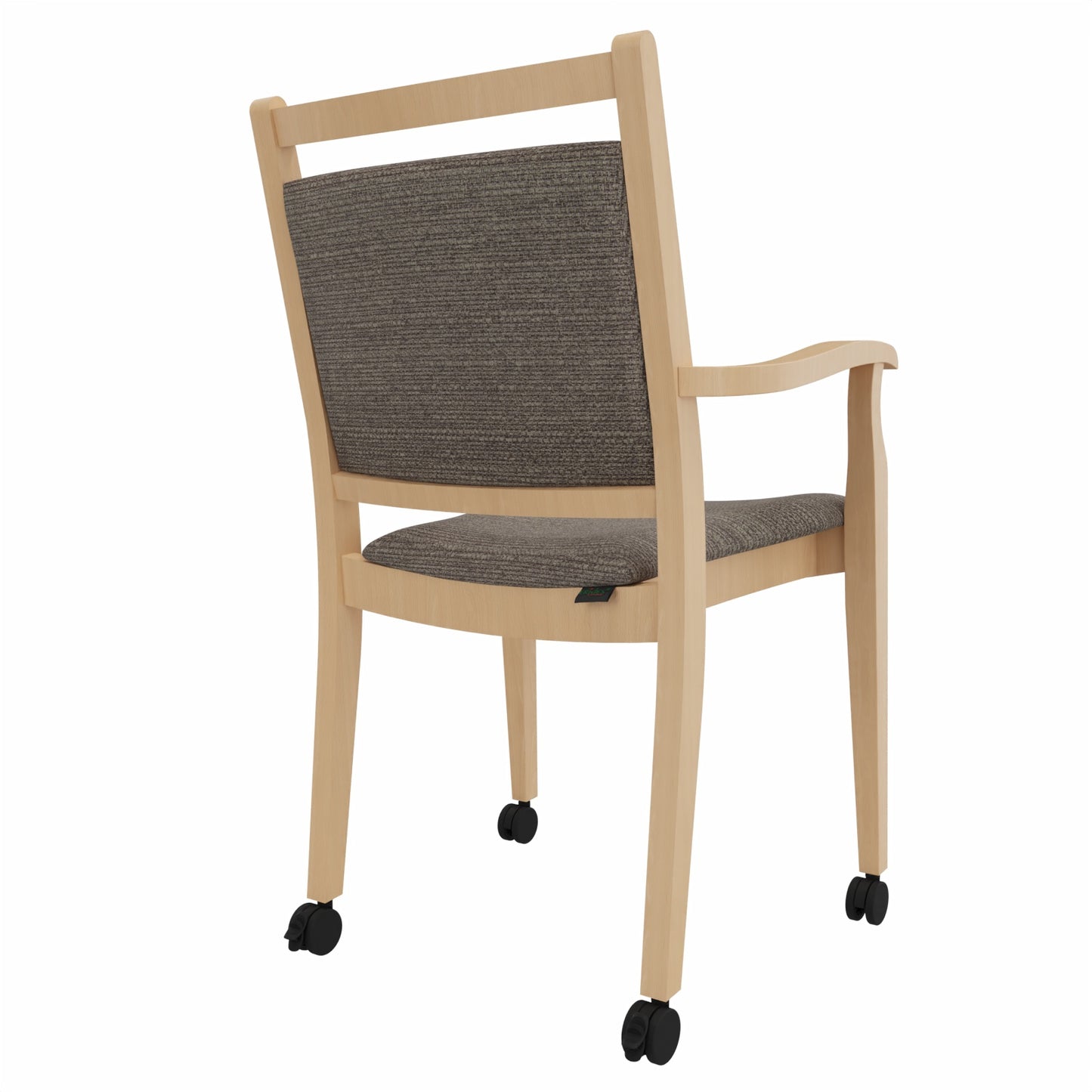 Pflegestuhl André mit Armlehnen und Rollen – Ideal für Senioren im Altenheim oder Zuhause - Bild 3