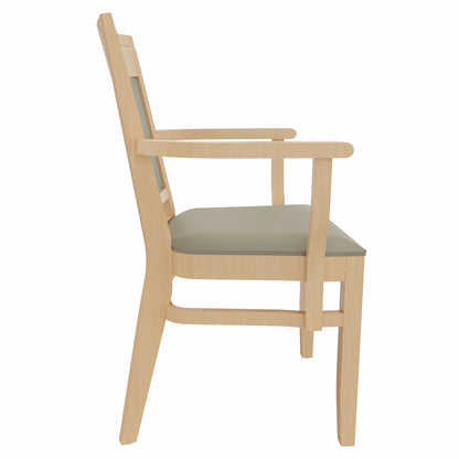 Armlehnenstuhl Anne – Pflegeleichter Seniorenstuhl mit ergonomischer Sitzhöhe - Bild 4
