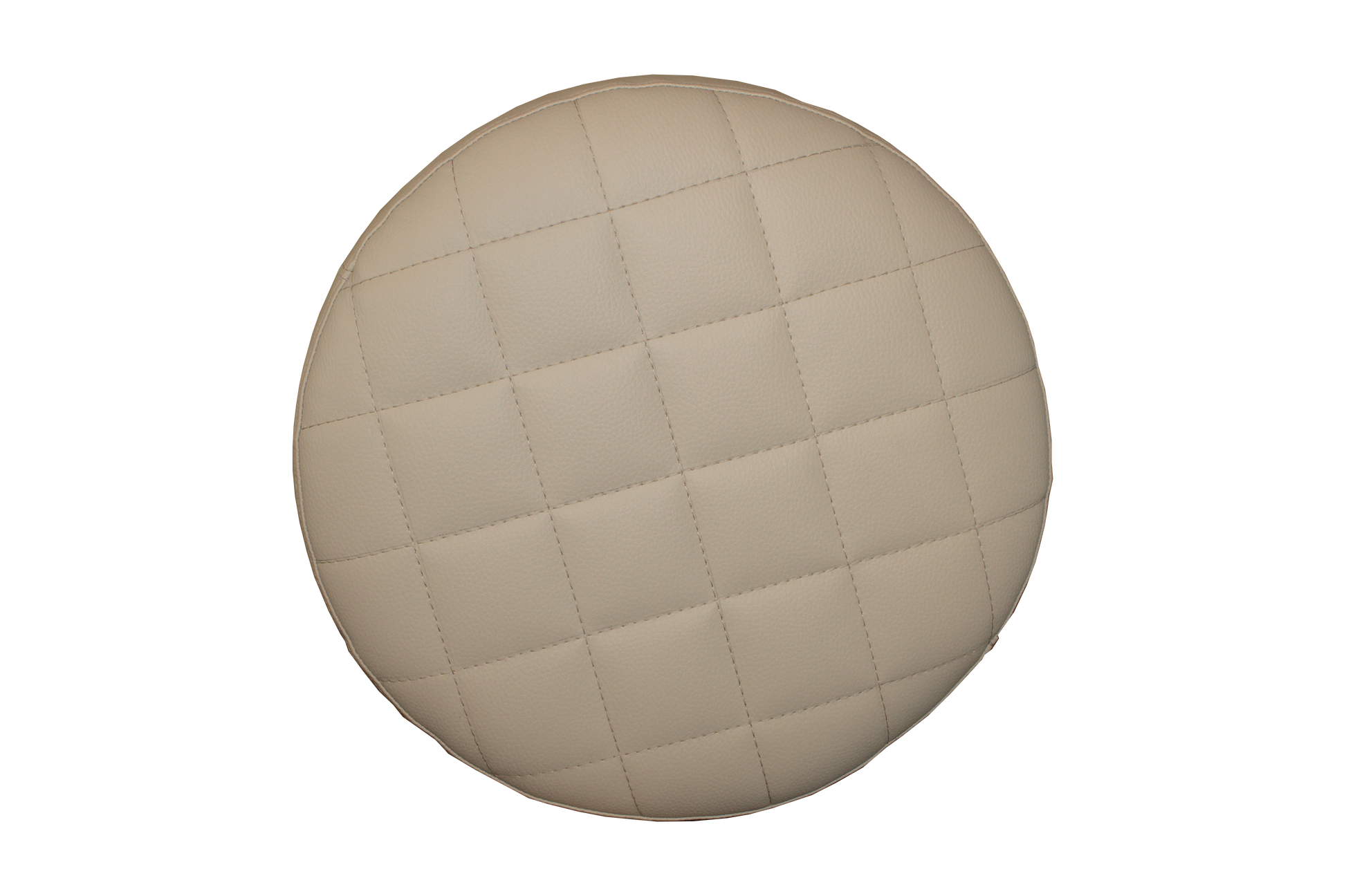 ERIDES Sitzpouf rund mit Rautensteppung - Hocker 40×45 cm, vielseitig & pflegeleicht - Bild 2