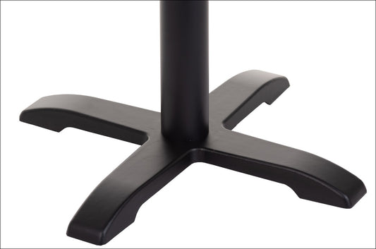 Tischgestell SH-5009-2/B – pulverbeschichtet, 72 cm hoch, für runde & eckige Tischplatten - Bild 2