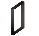 Tischfuß SR45 Metall – 45×45 cm, schwarz pulverbeschichtet, für Couchtisch oder Bank - Bild 1
