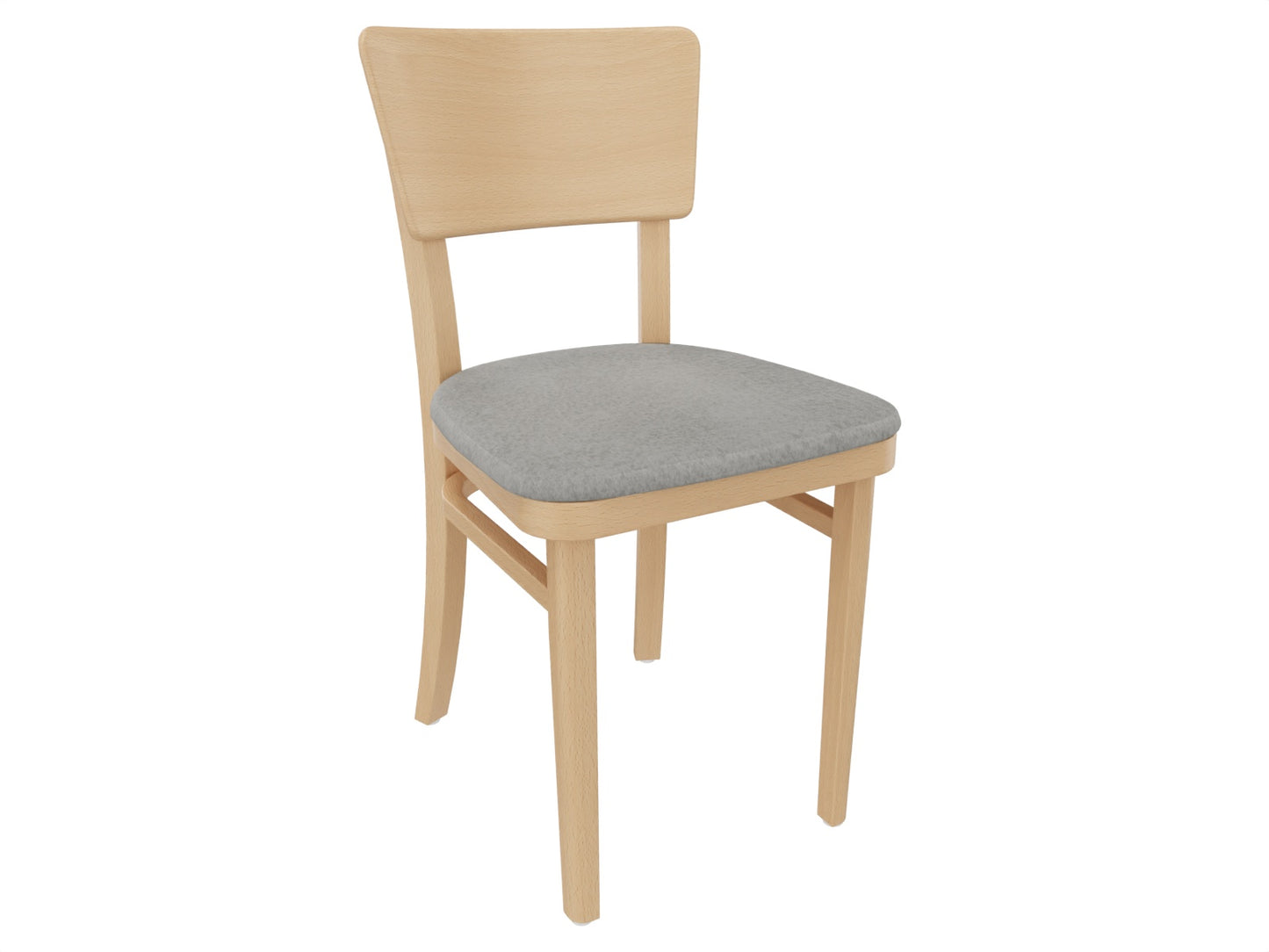Küchenstuhl Deborah mit Sitzpolster – Bunter Holzstuhl in 3 Farben | Buche, lackiert, 42×47×82cm - Bild 11