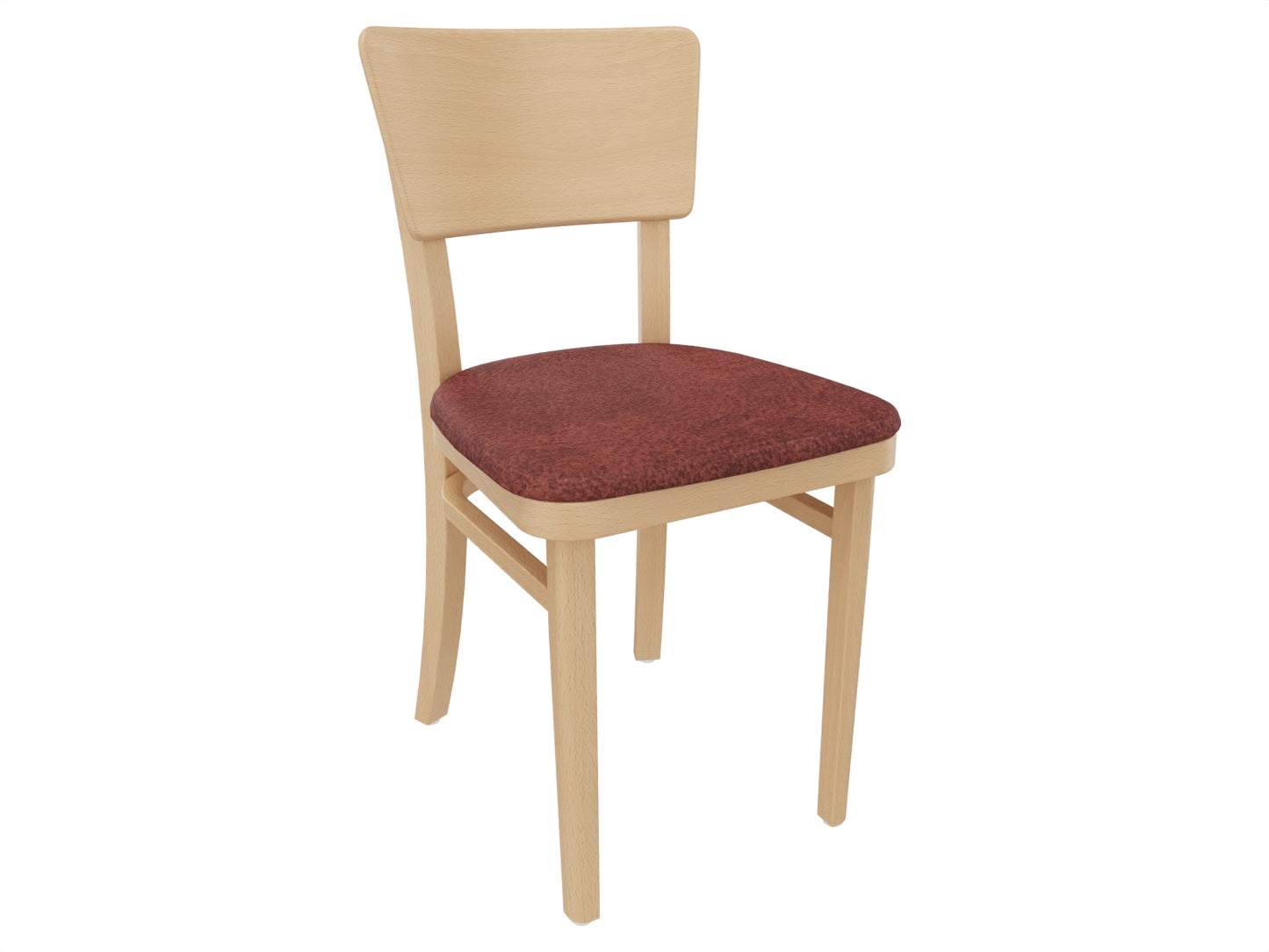 Küchenstuhl Deborah mit Sitzpolster – Bunter Holzstuhl in 3 Farben | Buche, lackiert, 42×47×82cm - Bild 12