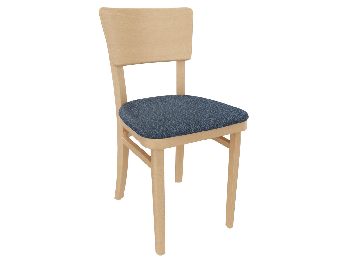 Küchenstuhl Deborah mit Sitzpolster – Bunter Holzstuhl in 3 Farben | Buche, lackiert, 42×47×82cm - Bild 10