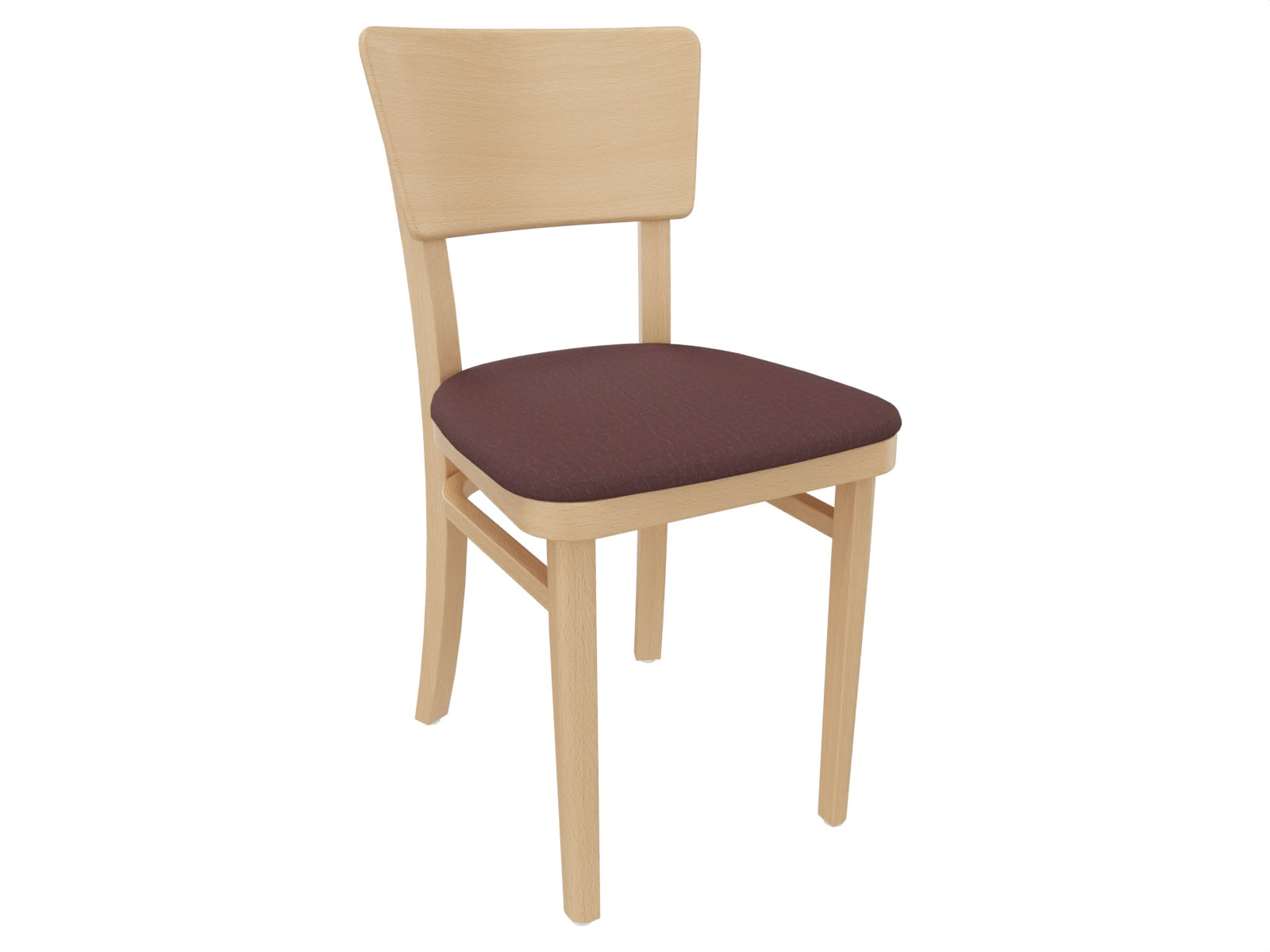 Küchenstuhl Deborah mit Sitzpolster – Bunter Holzstuhl in 3 Farben | Buche, lackiert, 42×47×82cm - Bild 3