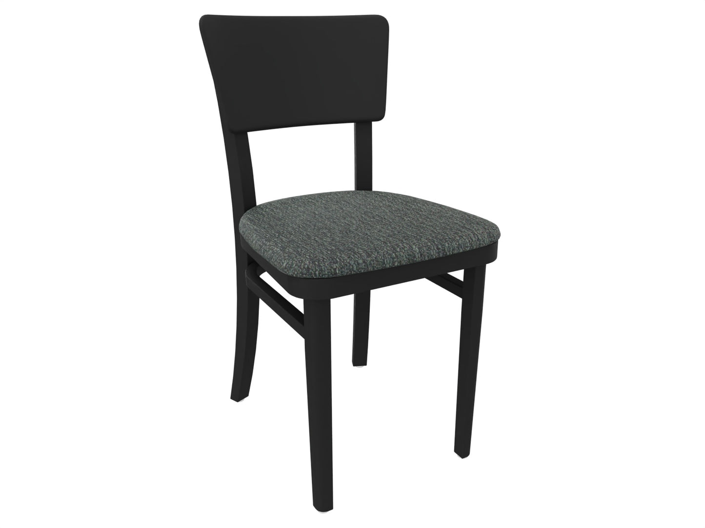 Küchenstuhl Deborah mit Sitzpolster – Bunter Holzstuhl in 3 Farben | Buche, lackiert, 42×47×82cm - Bild 24