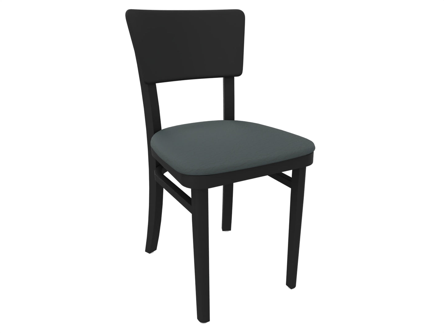 Küchenstuhl Deborah mit Sitzpolster – Bunter Holzstuhl in 3 Farben | Buche, lackiert, 42×47×82cm - Bild 16