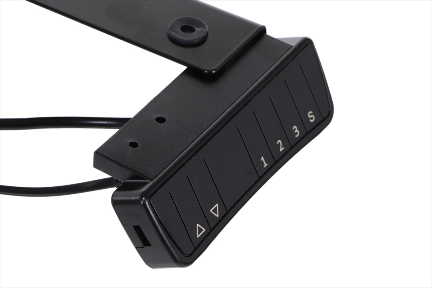 Elektrisch höhenverstellbares Schreibtischgestell Schwarz mit USB – 70–118 cm, 1 Motor, 80 kg Tragkraft - Bild 5