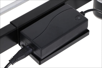 Elektrisch höhenverstellbares Schreibtischgestell Schwarz mit USB – 70–118 cm, 1 Motor, 80 kg Tragkraft - Bild 6