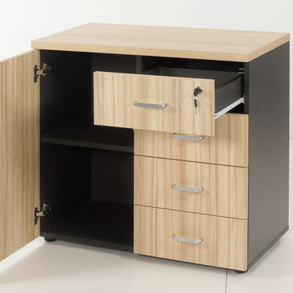 Büromöbel-Set eOptimal Z05L – 5-teilig & vormontiert geliefert - Bild 7
