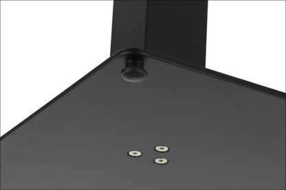 Tischgestell Doppelsäule SH-5003-3/B Höhe 72cm - rechteckiger Sockel, pulverbeschichteter Stahl, höhenverstellbar - Bild 3
