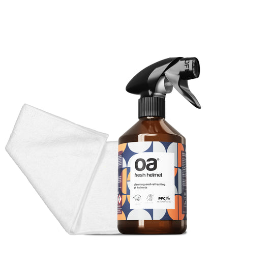 OA FRESH HELMET 500ml – Helmreiniger-Set mit Nanosilber, biologisch abbaubar & geruchsneutralisierend - Bild 1