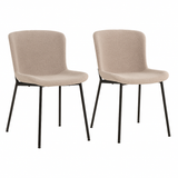 Maceda Esszimmerstuhl 2er Set - Moderner Komfort & elegantes Design mit Stahlgestell - Bild 1