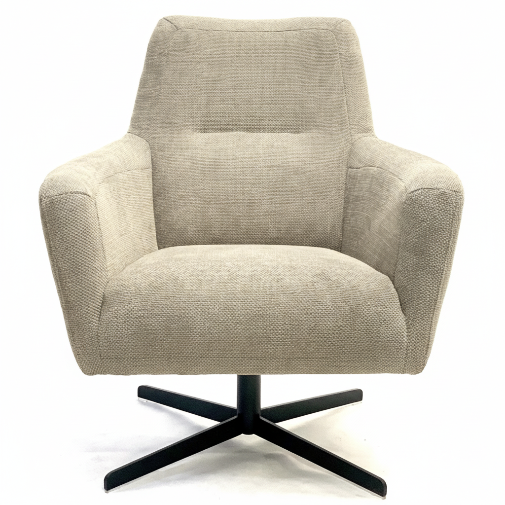 Kristof Drehsessel – Komfortabler Sessel mit Federkern & Drehfunktion