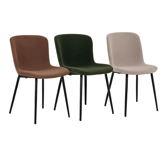 Maceda Esszimmerstuhl 2er Set - Moderner Komfort & elegantes Design mit Stahlgestell - Bild 2