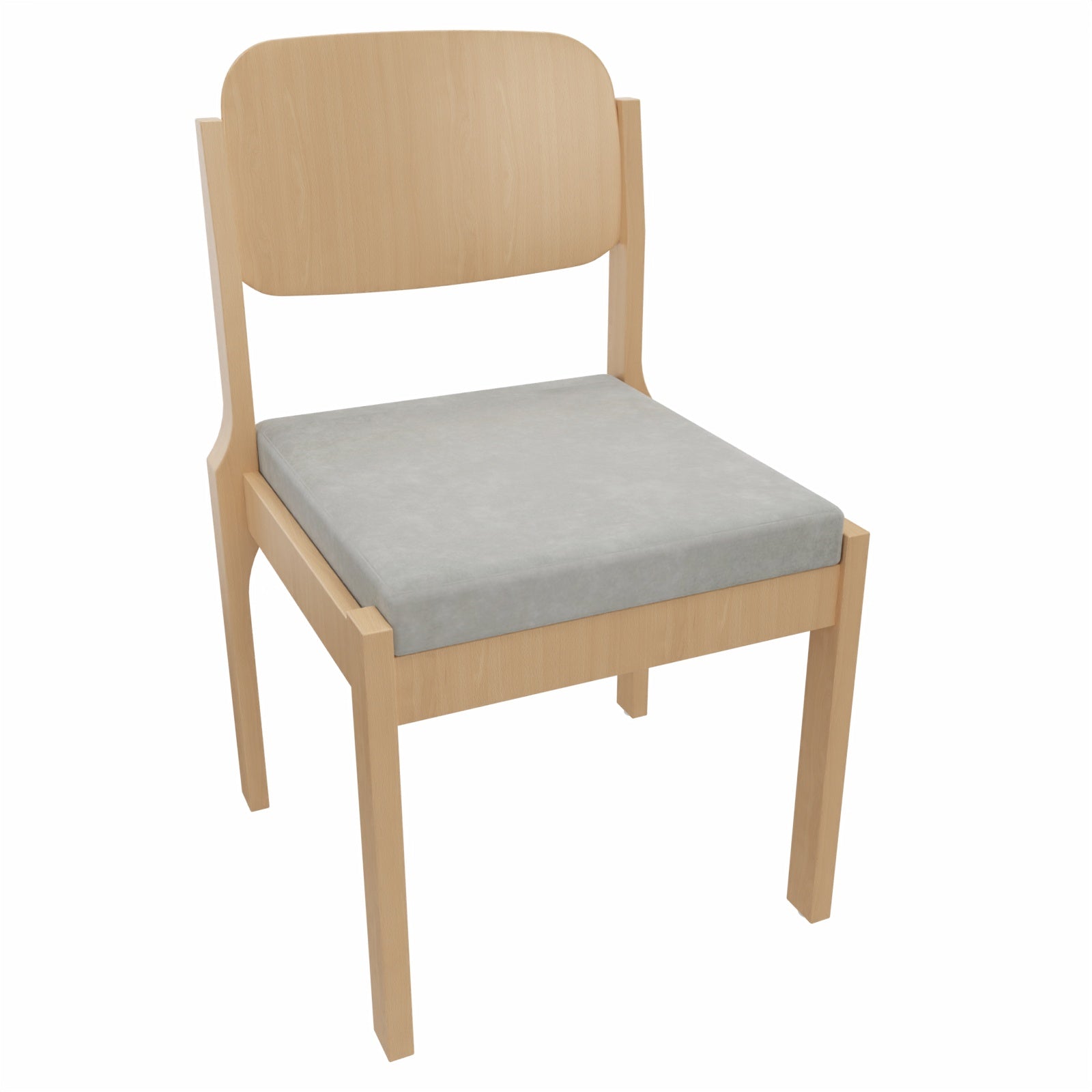 Konferenzstuhl Michael S mit Sitzpolster – Stapelbarer Stuhl für Büro, Wartebereich und Besprechung - Bild 21